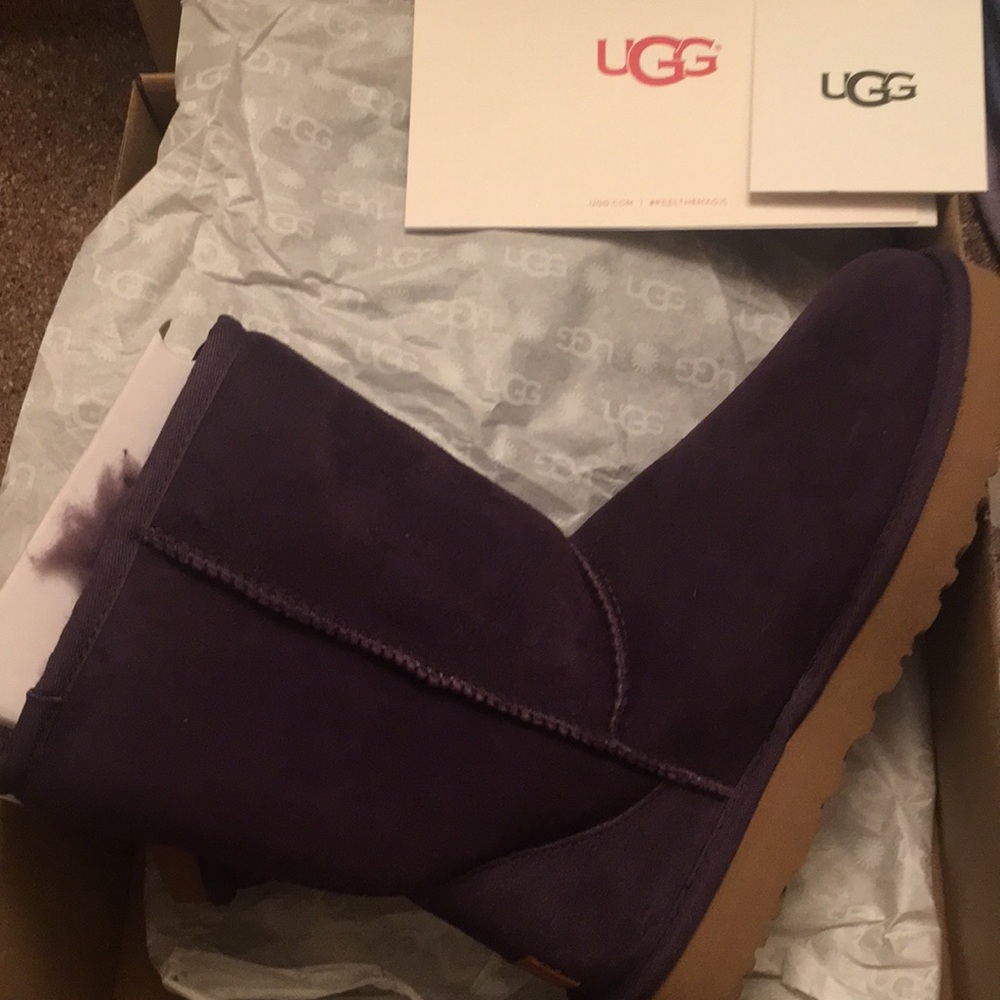 Brand new beautiful purple boots